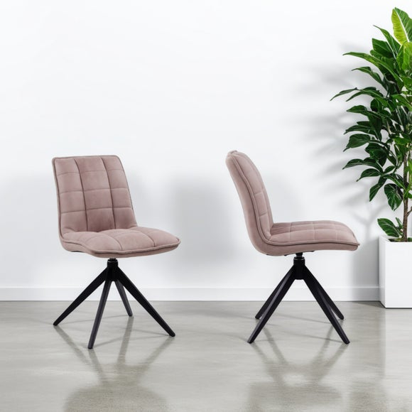 Indus Valley Set of 2 Aura Dining Chairs