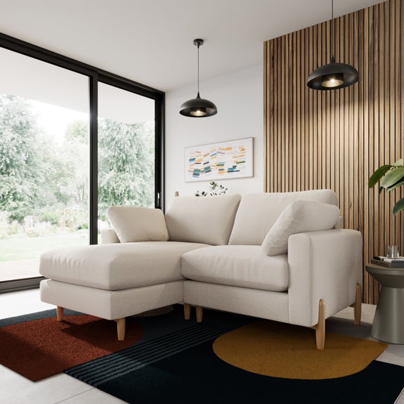 Apollo Soft Texture Corner Chaise Sofa