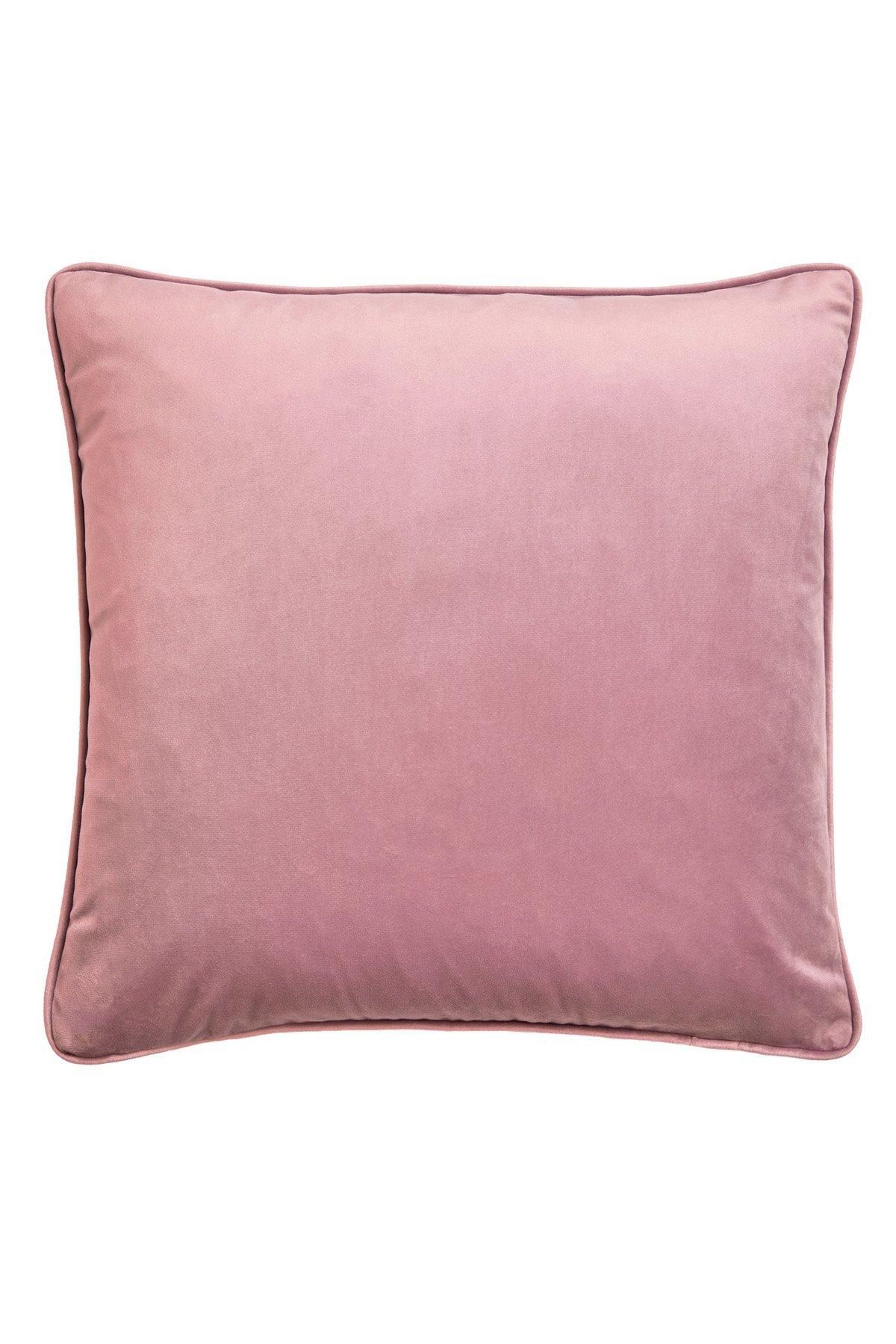Laurence Llewelyn-Bowen 'Montrose' Luxury Filled Plain Velvet Cushion in Rose 2