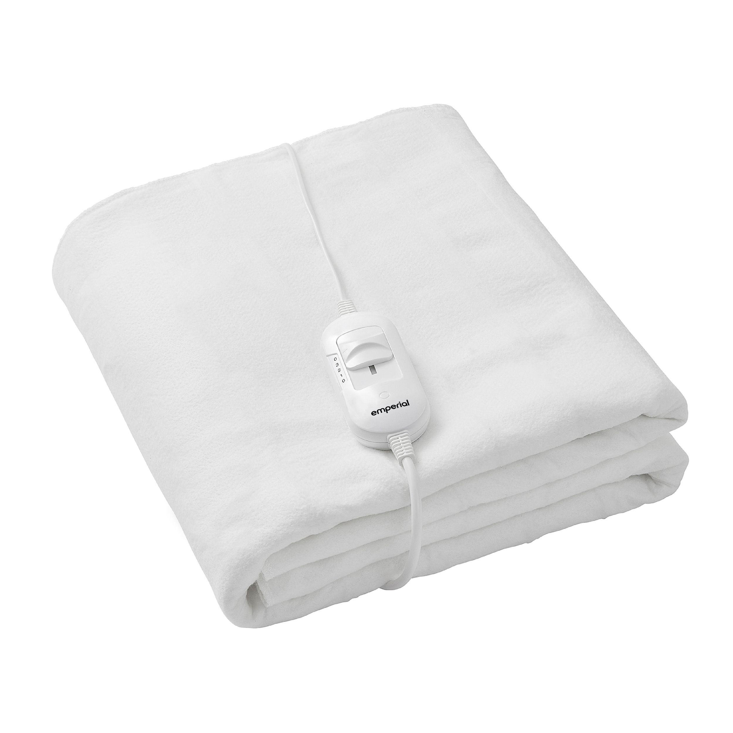 Emperial Electric Blanket Single Bed Size in White
