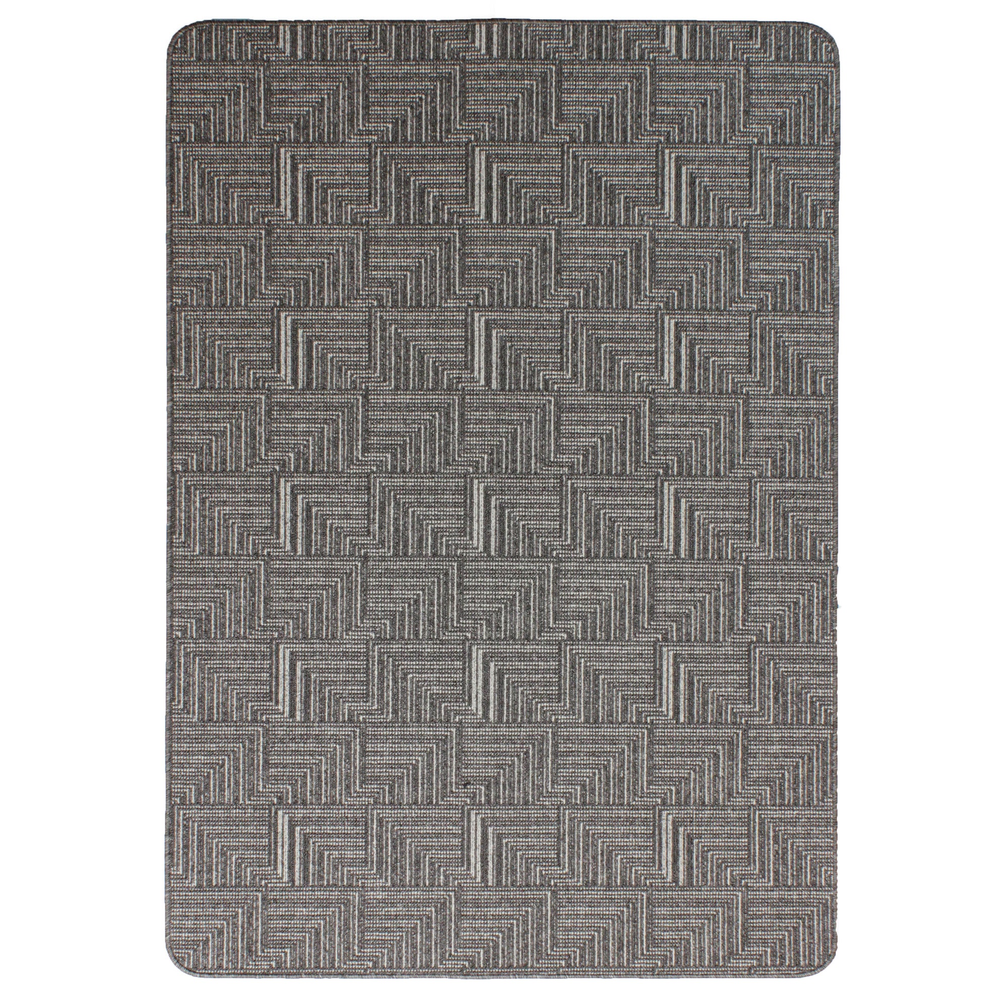 Skyline Pinnacle Washable Runner Charcoal