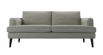 Reuben 3 Seat Sofa in Grey Marl Highland Tweed