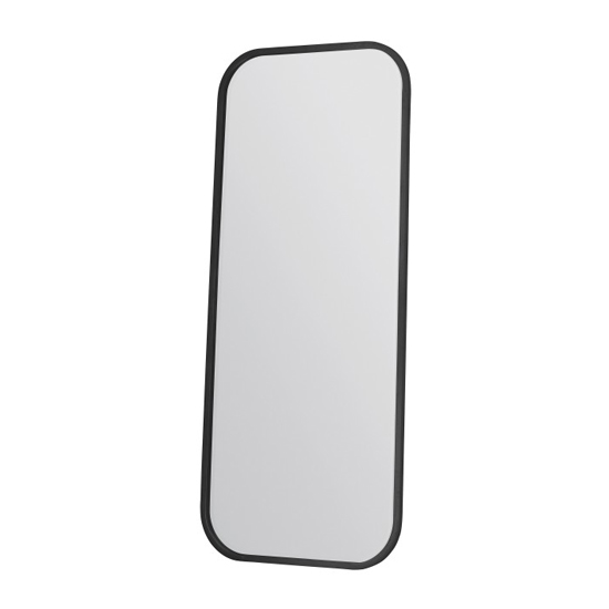 Logan Leaner Wall Bedroom Mirror In Black