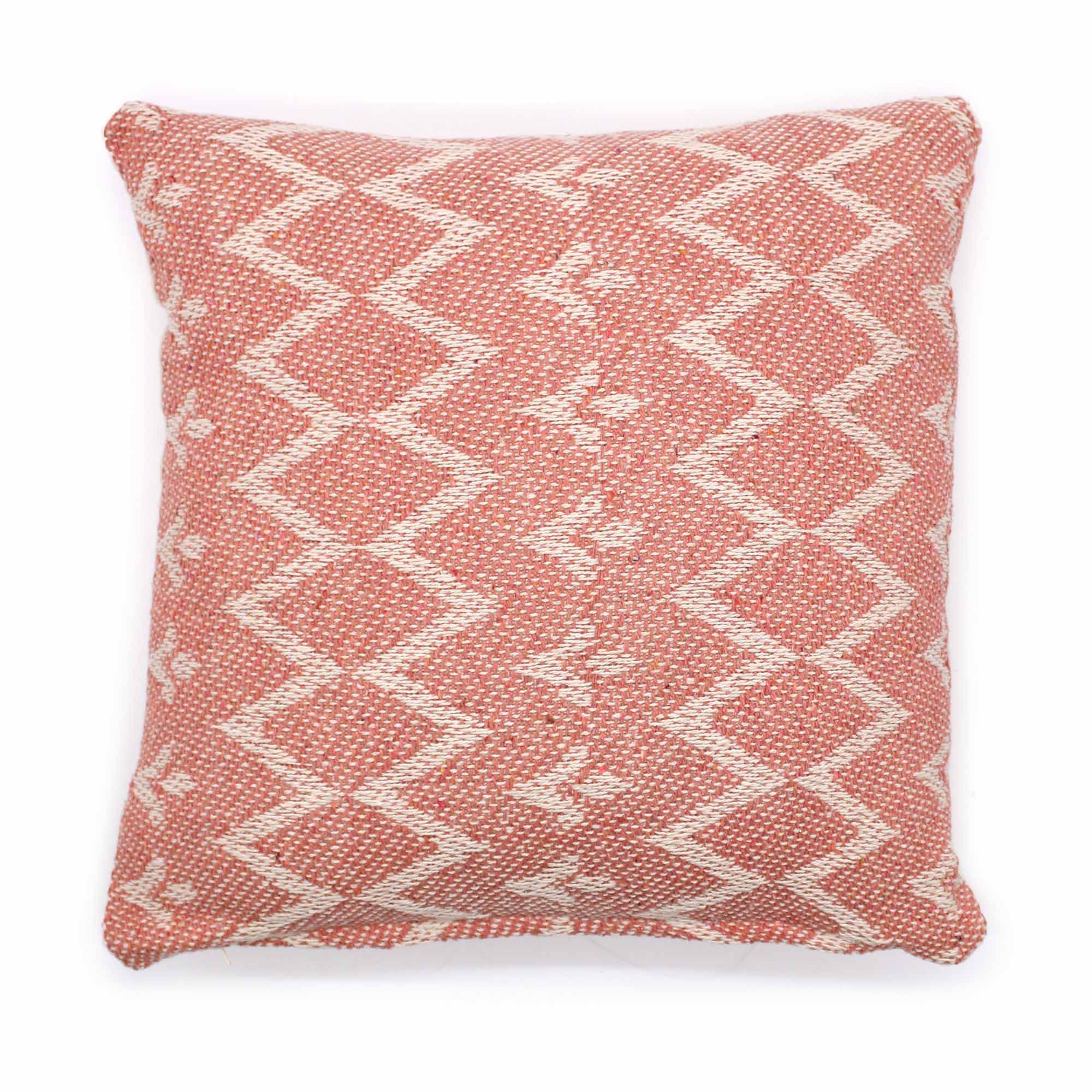 KDMD Classic Cushion Cover - Jaggered Pink - 40x40cm