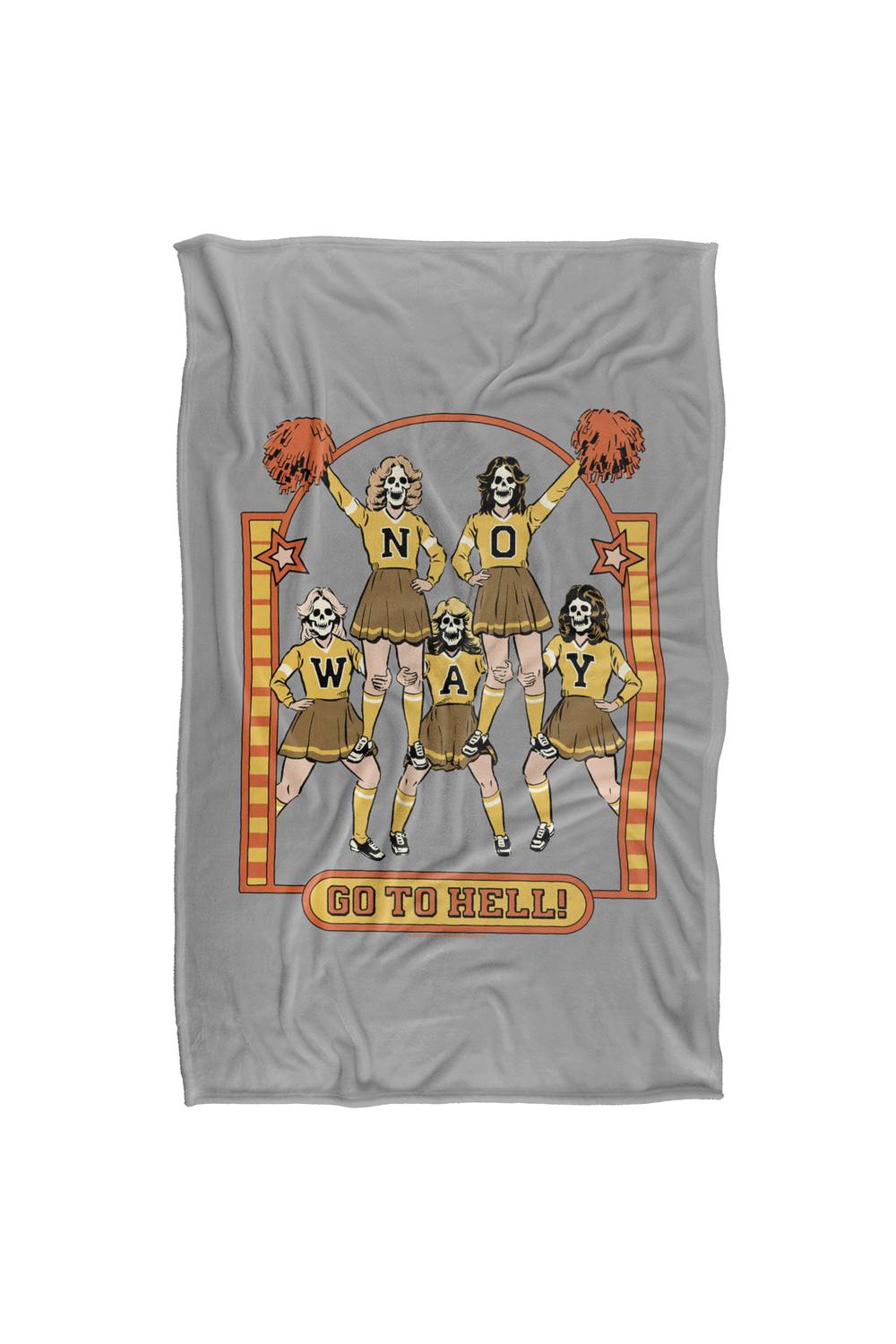Steven Rhodes Go To Hell Silky Touch Super Soft Throw Blanket
