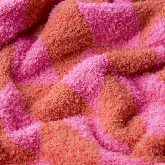 furn. Olsen Geometric Throw Blanket 130cm x 180cm 2