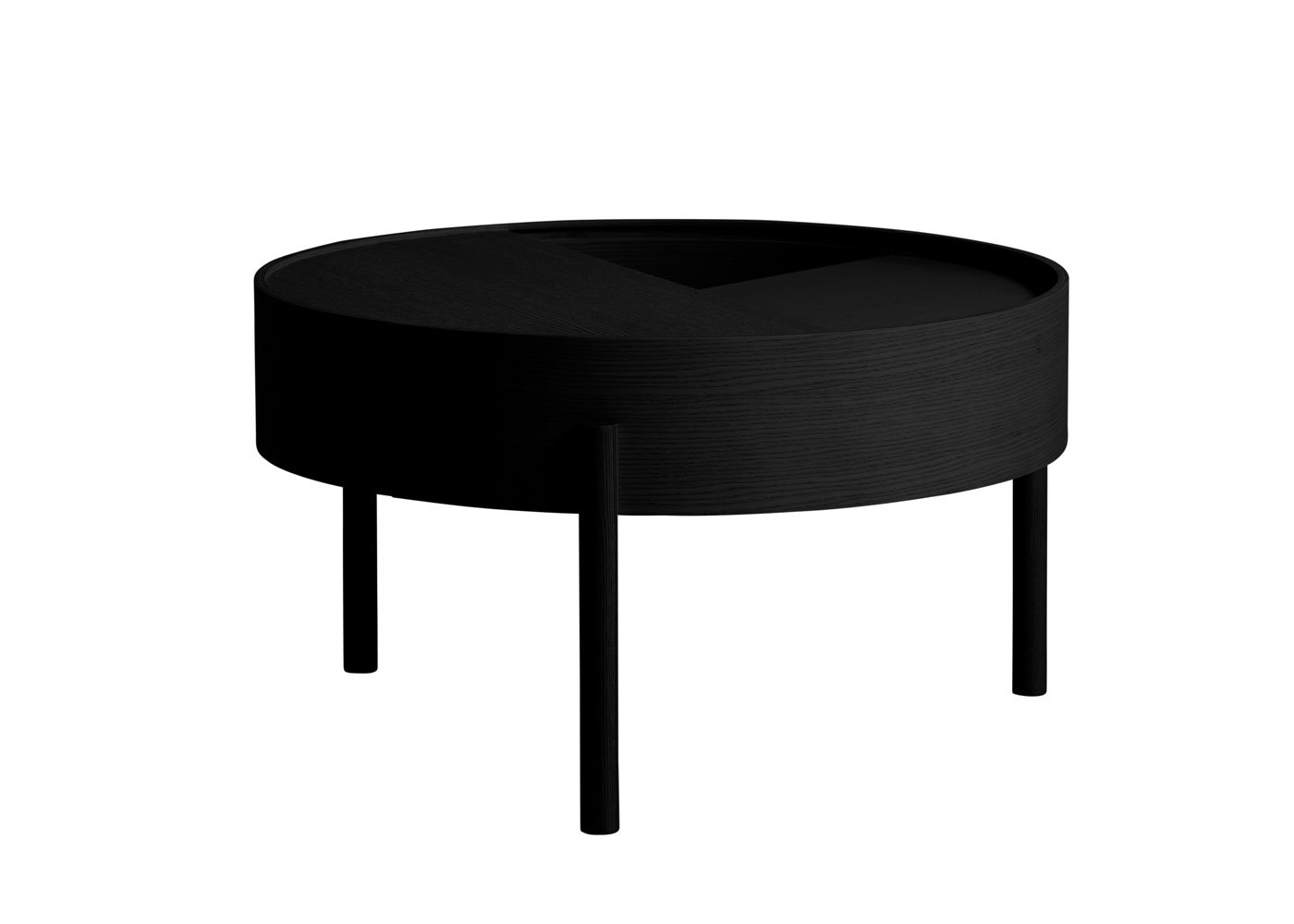 Woud Arc Coffee Table Black