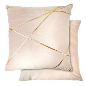 New Edge Blinds Fractal Cushion Cover in Pink