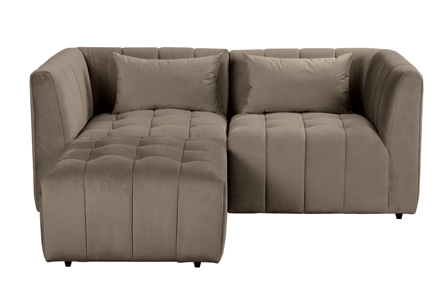 Essen Two Seat Corner Sofa – Carbon