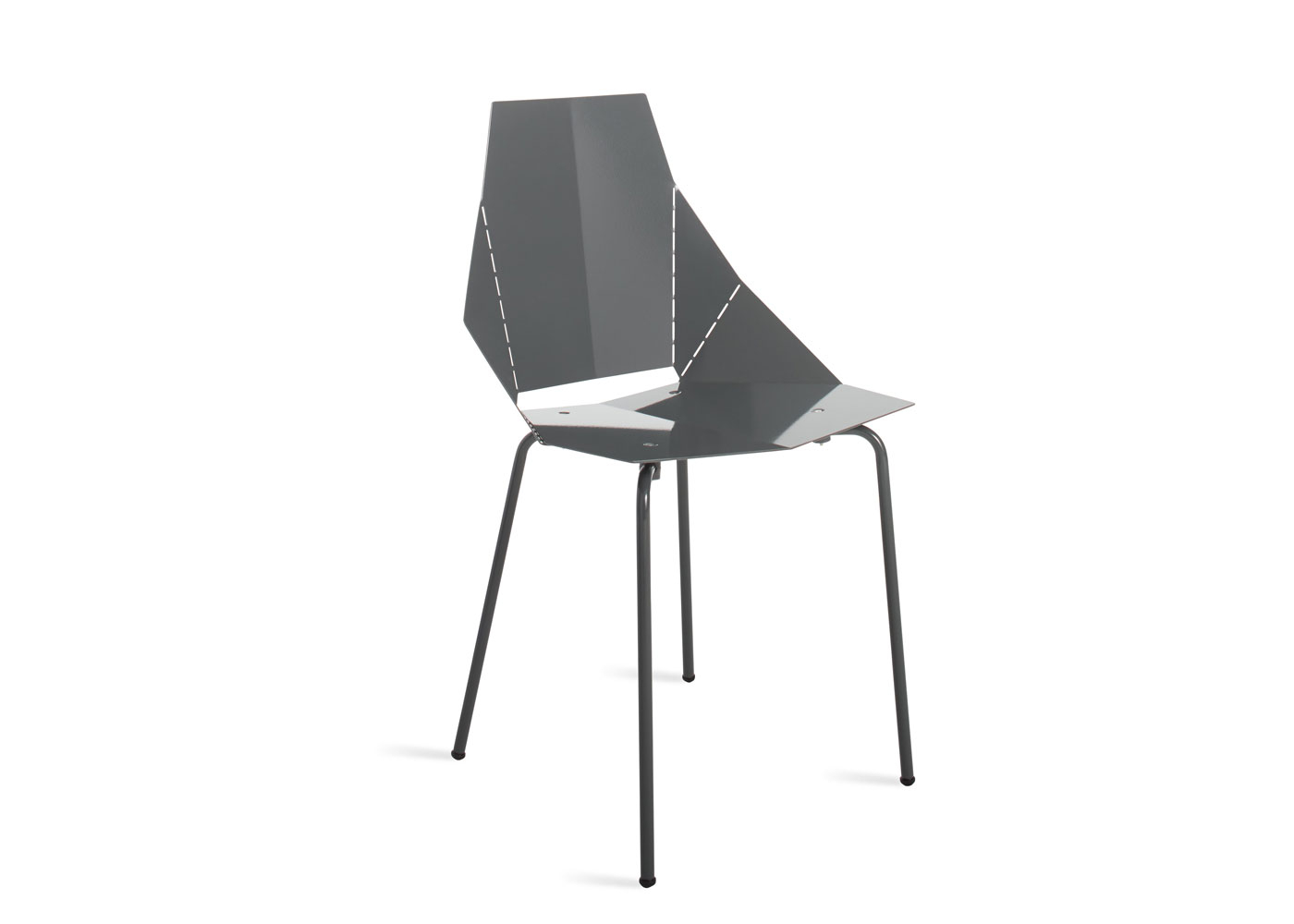 Blu Dot Real Good Chair Slate Grey