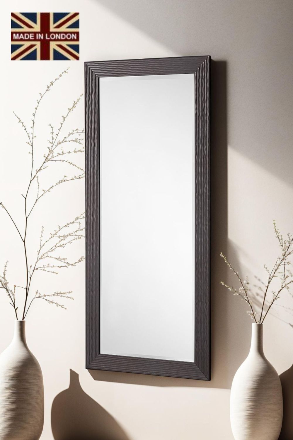 Yearn Mirrors Wave Bronze Full length mirror 168.5x77cm