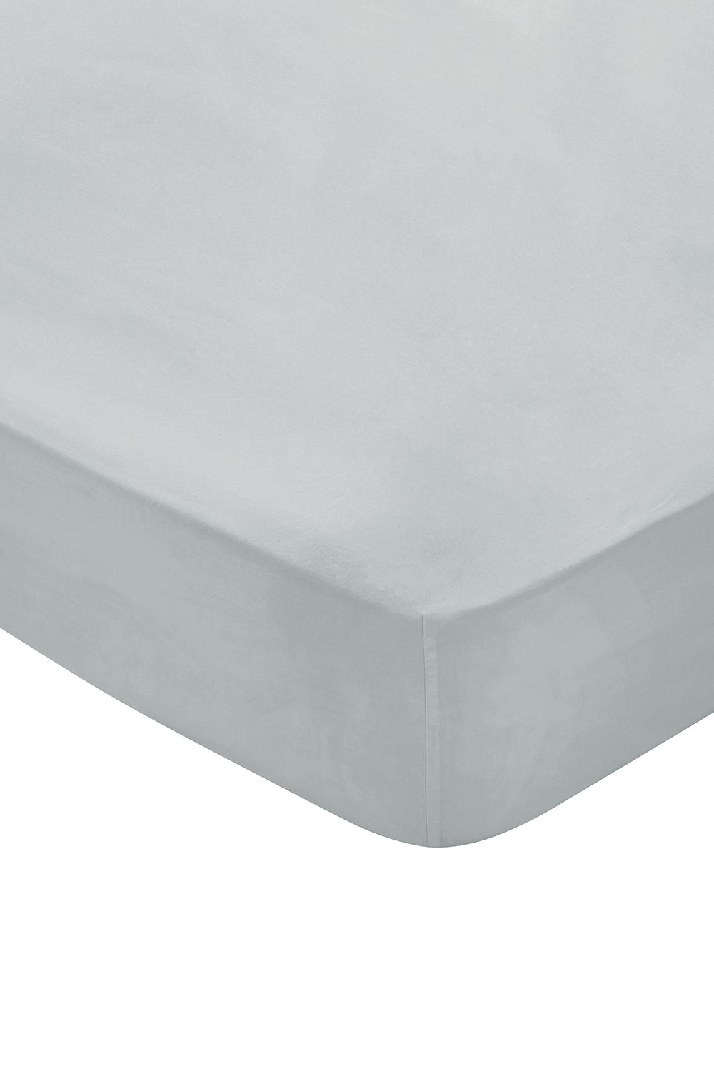 1951 'Luxury 300 Thread Count' Egyptian Cotton Fitted Sheet in Silver