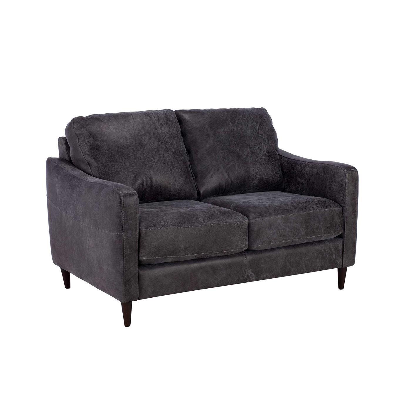 New Vincenzo Leather Loveseat