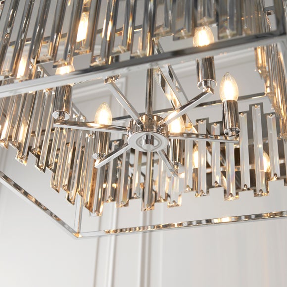 Return - Vogue Crystal Juneau 6 Light Ceiling Light 5
