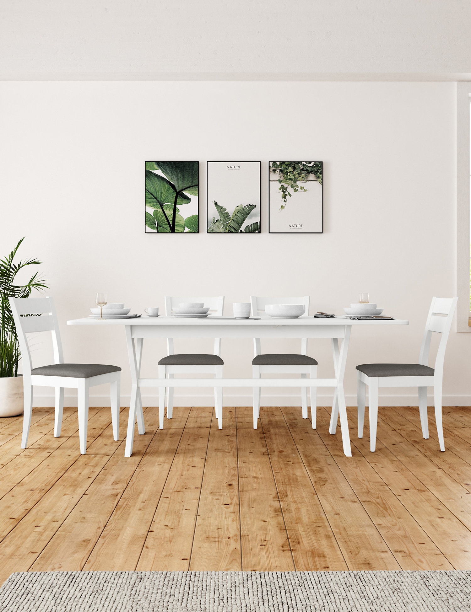 M&S Willow Extending Dining Table