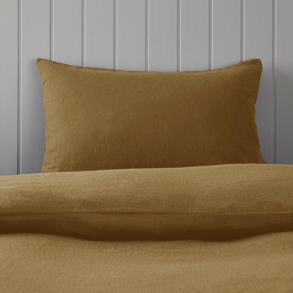 Soft & Cosy Luxury 100% Brushed Cotton Standard Pillowcase Pair