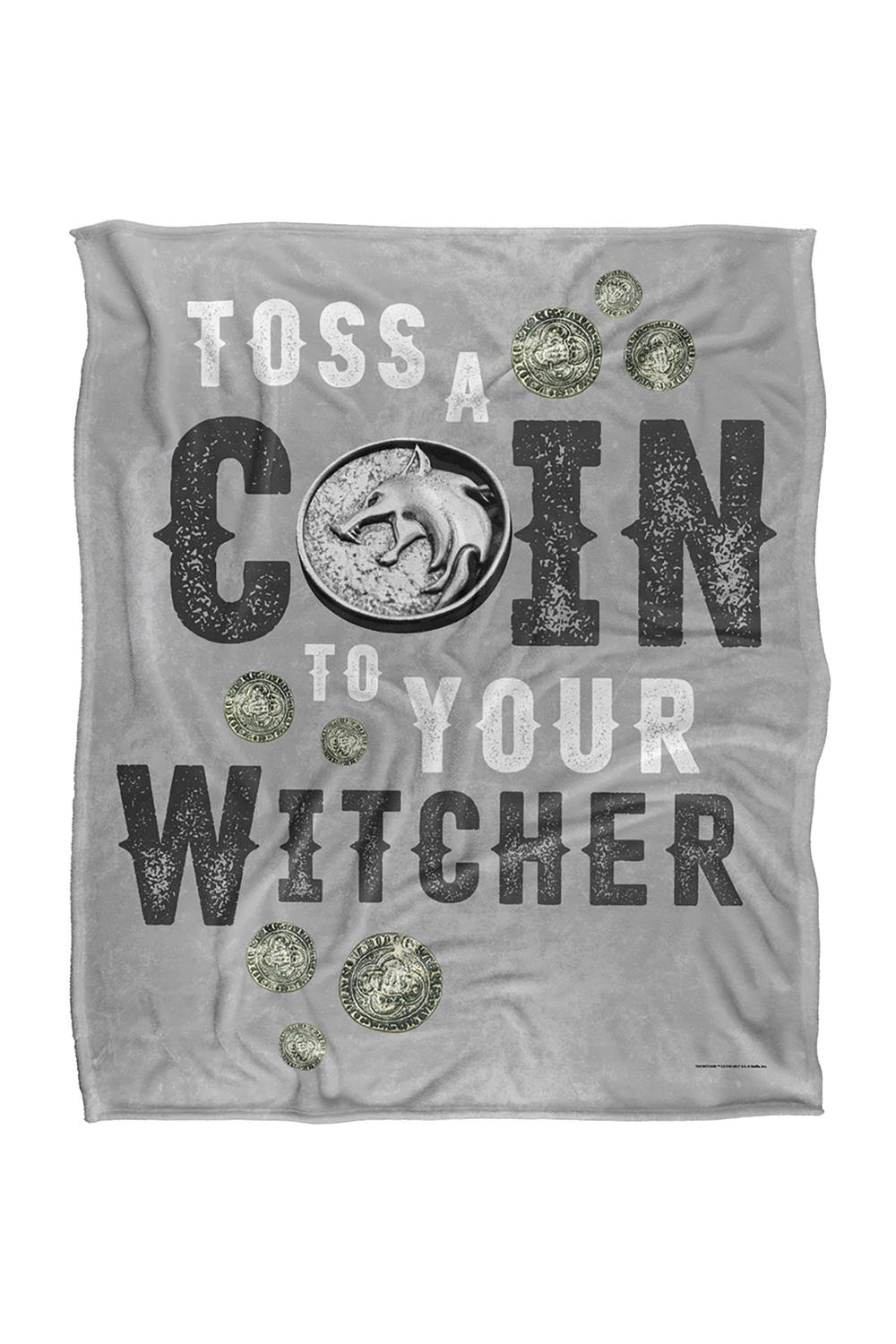 The Witcher Toss A Coin To Your Witcher Soft Throw Blanket 152X127 Cm
