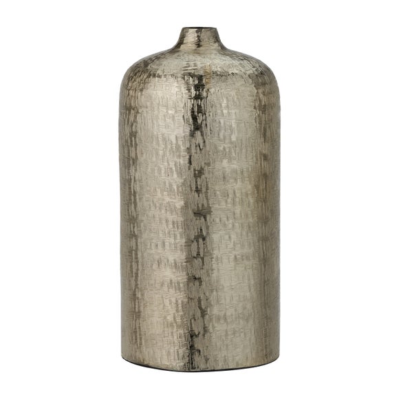 Metal Hammered Vase 2