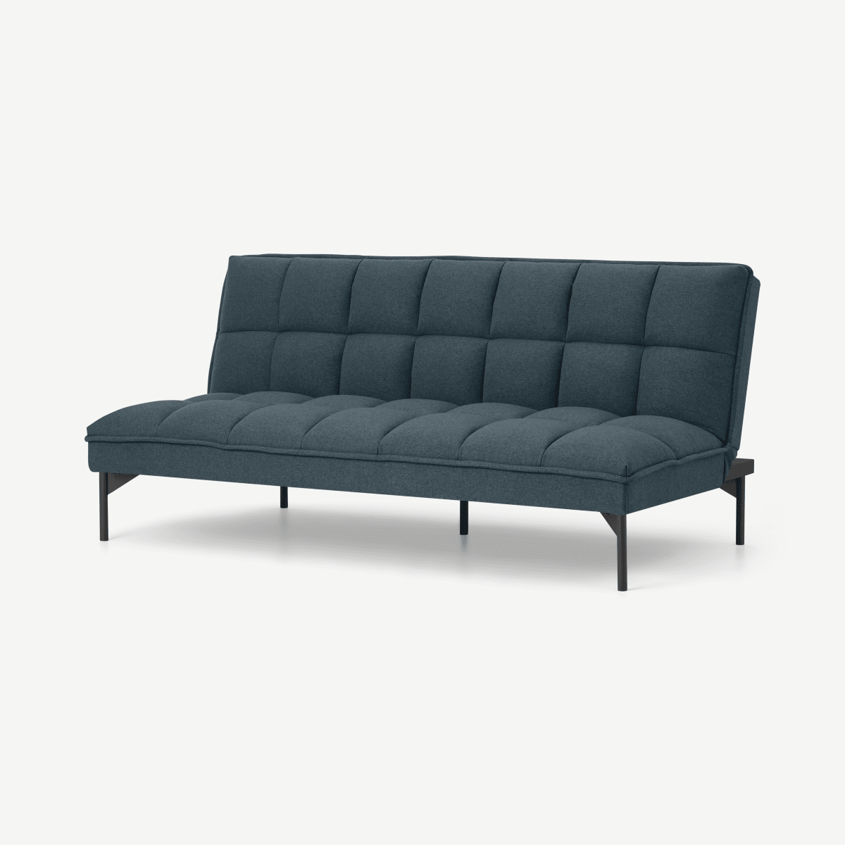 Hallie Click Clack Sofa Bed, Aegean Blue 