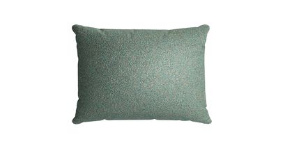 38x55cm Scatter Cushion in Peacock Plush Tweed Boucle - sofa.com