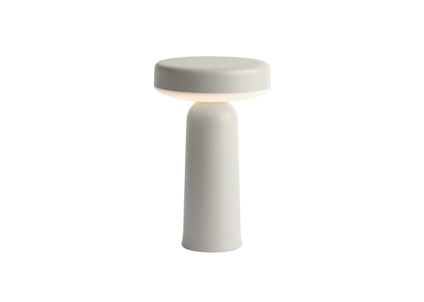 Muuto Ease LED Portable Table Lamp Grey