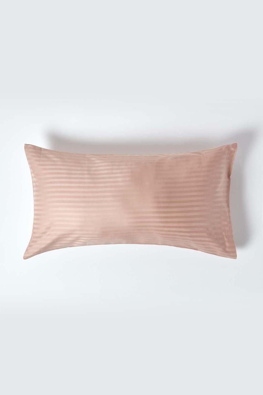 Homescapes Egyptian Cotton Ultrasoft Housewife Pillowcase 330 TC, King Size in Taupe