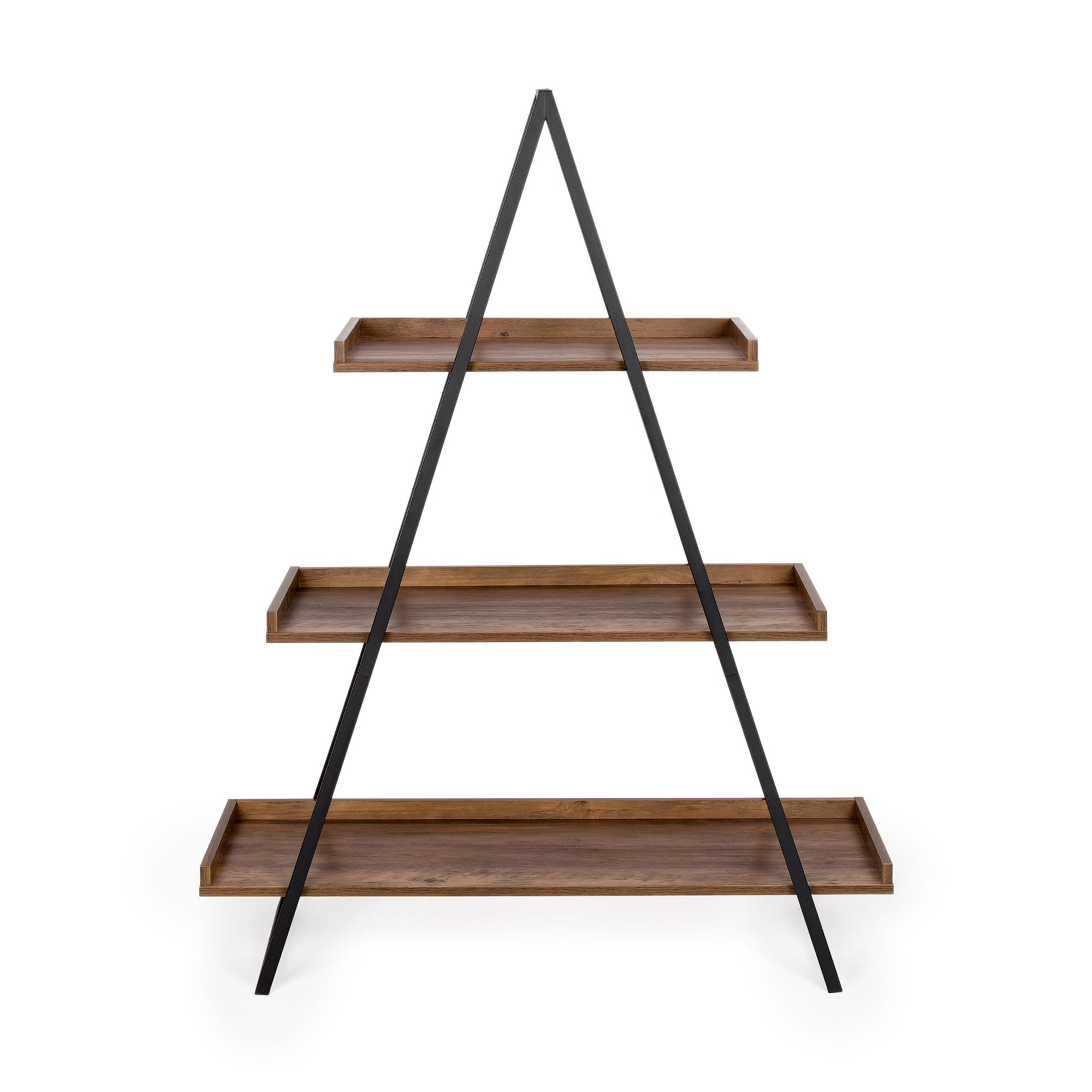 Fulton A-Frame Shelf Brown