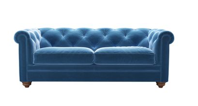 Patrick 2.5 Seat Sofabed in Bahama Cotton Matt Velvet - sofa.com