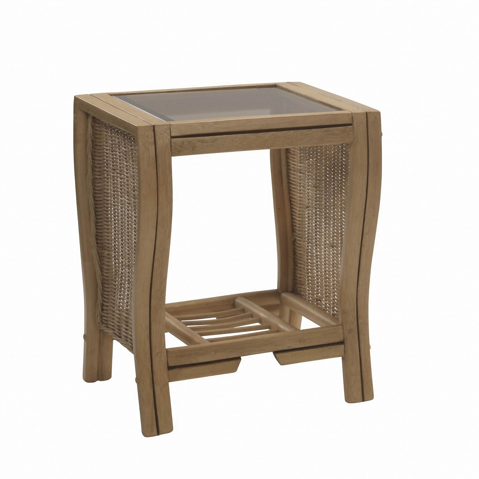 Opera Light Oak Lamp Table