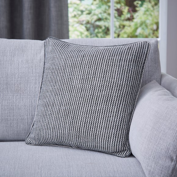 Walker Tonal Stripe Square Cushion