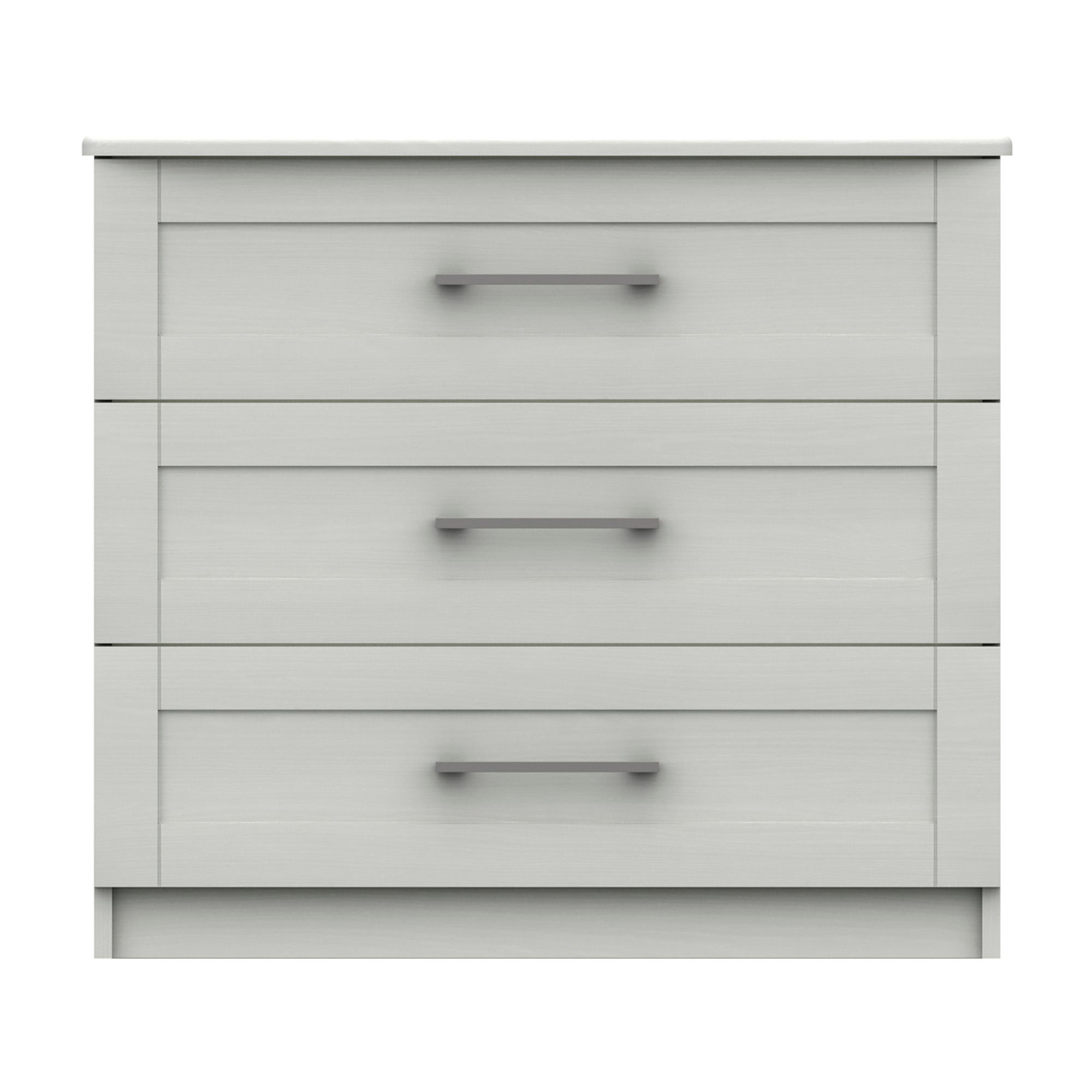 Ethan White 3 Drawer Chest White