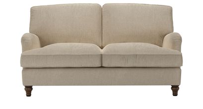 Bluebell 2 Seat Sofabed in Cashew Baylee Viscose Linen - sofa.com
