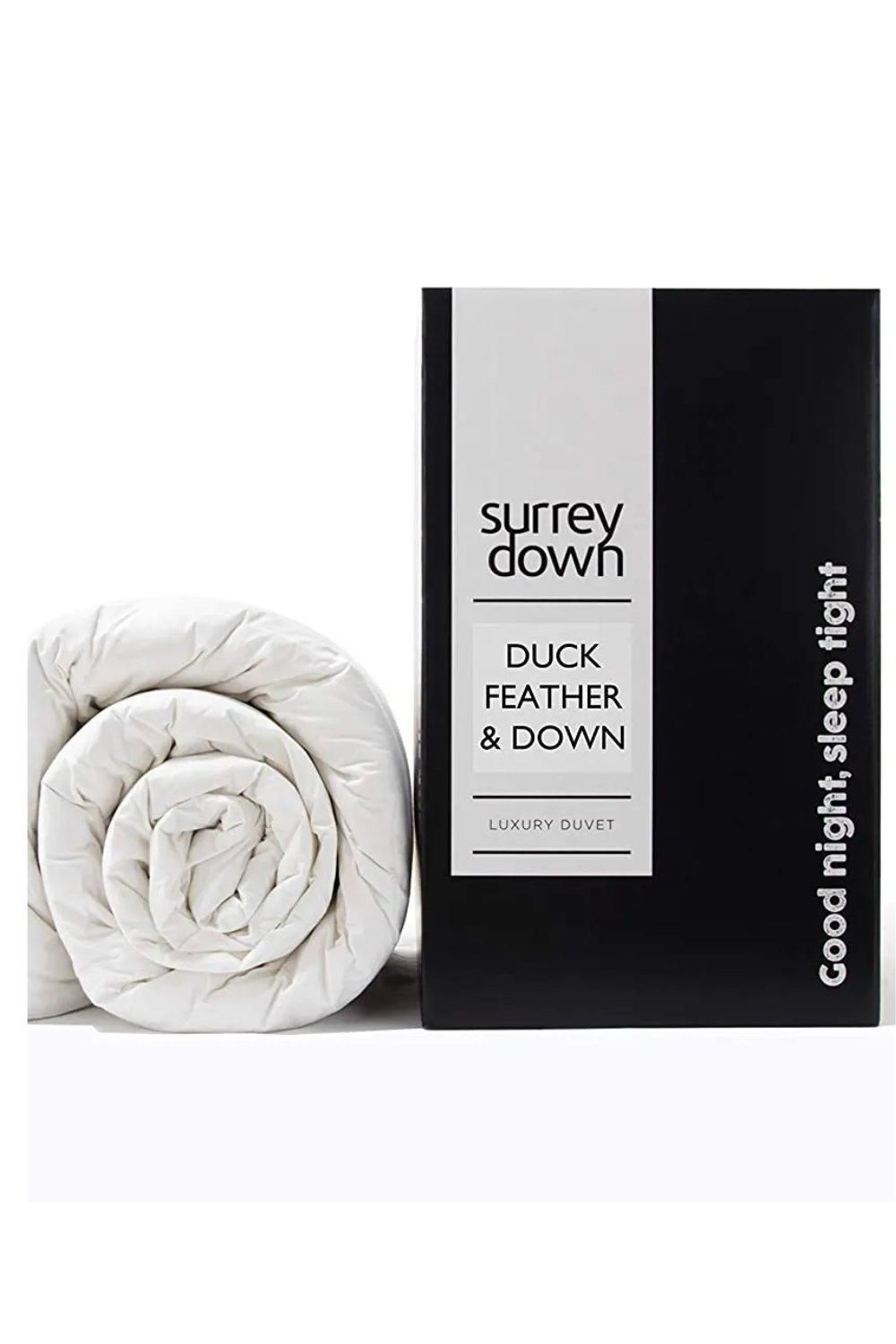 surrey down Duck Feather & Down 9tog Duvet in White