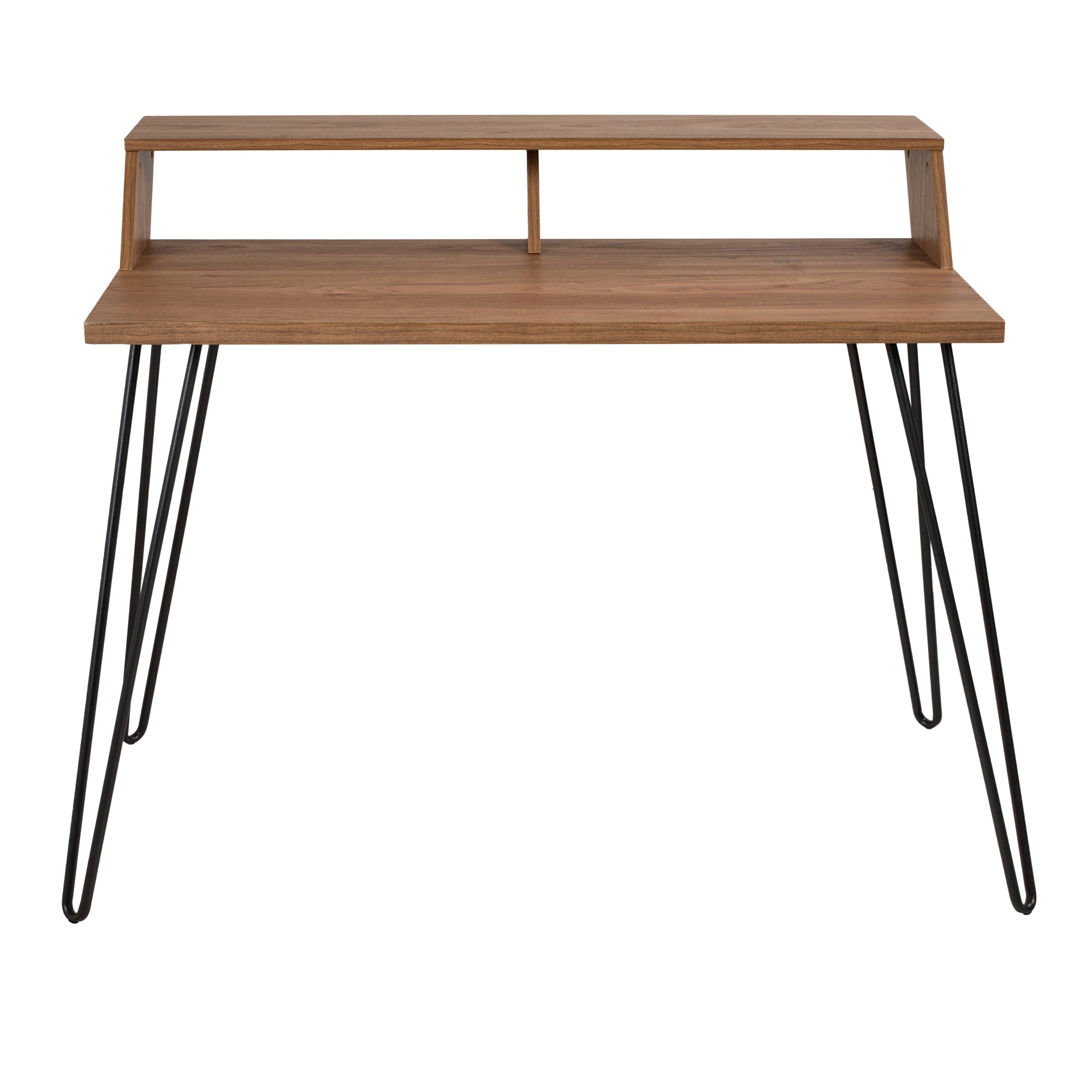 Koble Bea Oak Effect Smart Desk Brown