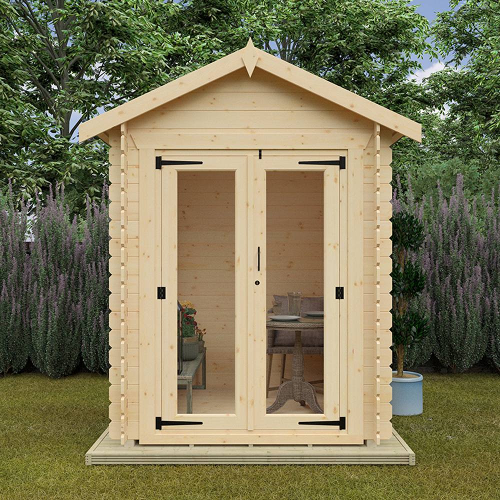 Buttercup Farm 6x6 Oriana 19mm Flex - L175 x W175 x H231.7 cm in Natural 2