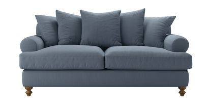 Teddy 2.5 Seat Sofa Bed in Loch Brushed Linen Cotton - sofa.com