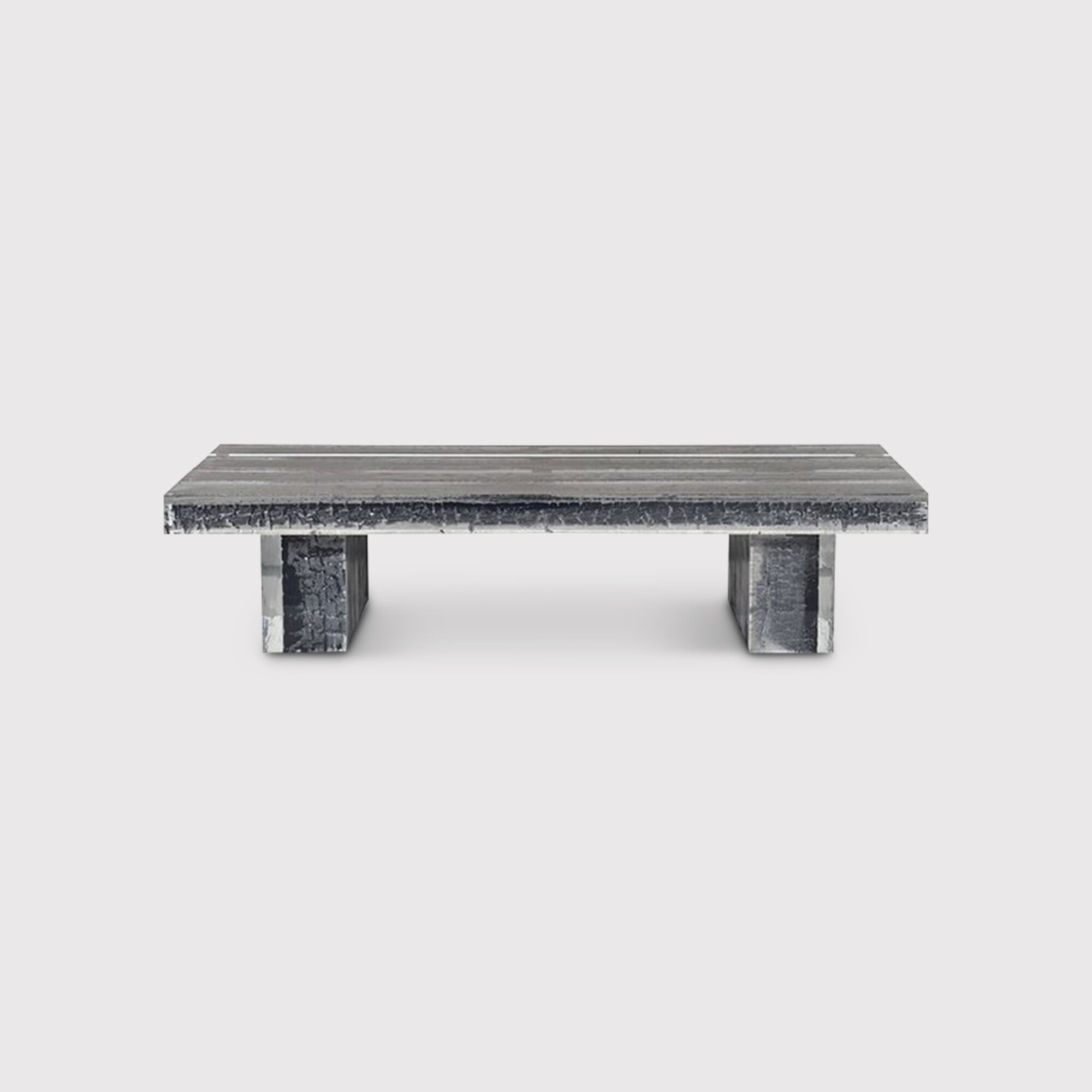 Timothy Oulton Glacier Coffee Table, Black Wood | Barker & Stonehouse