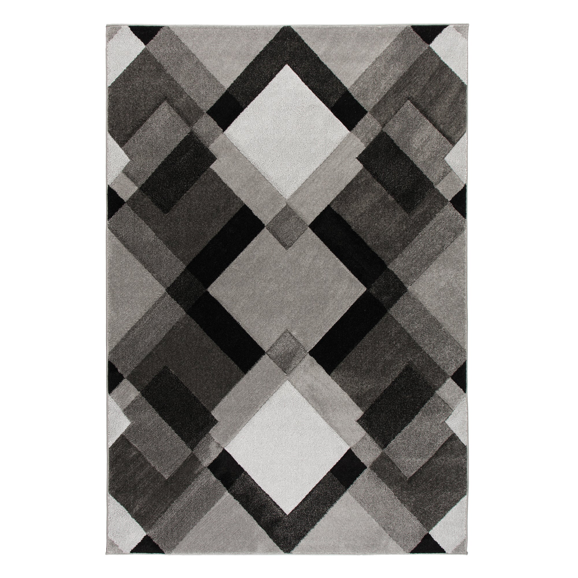 Hand Carved Nimbus Rug Grey