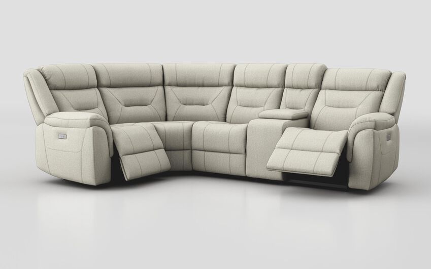 Ainsdale 1 Corner 2 Power Sofa with Console