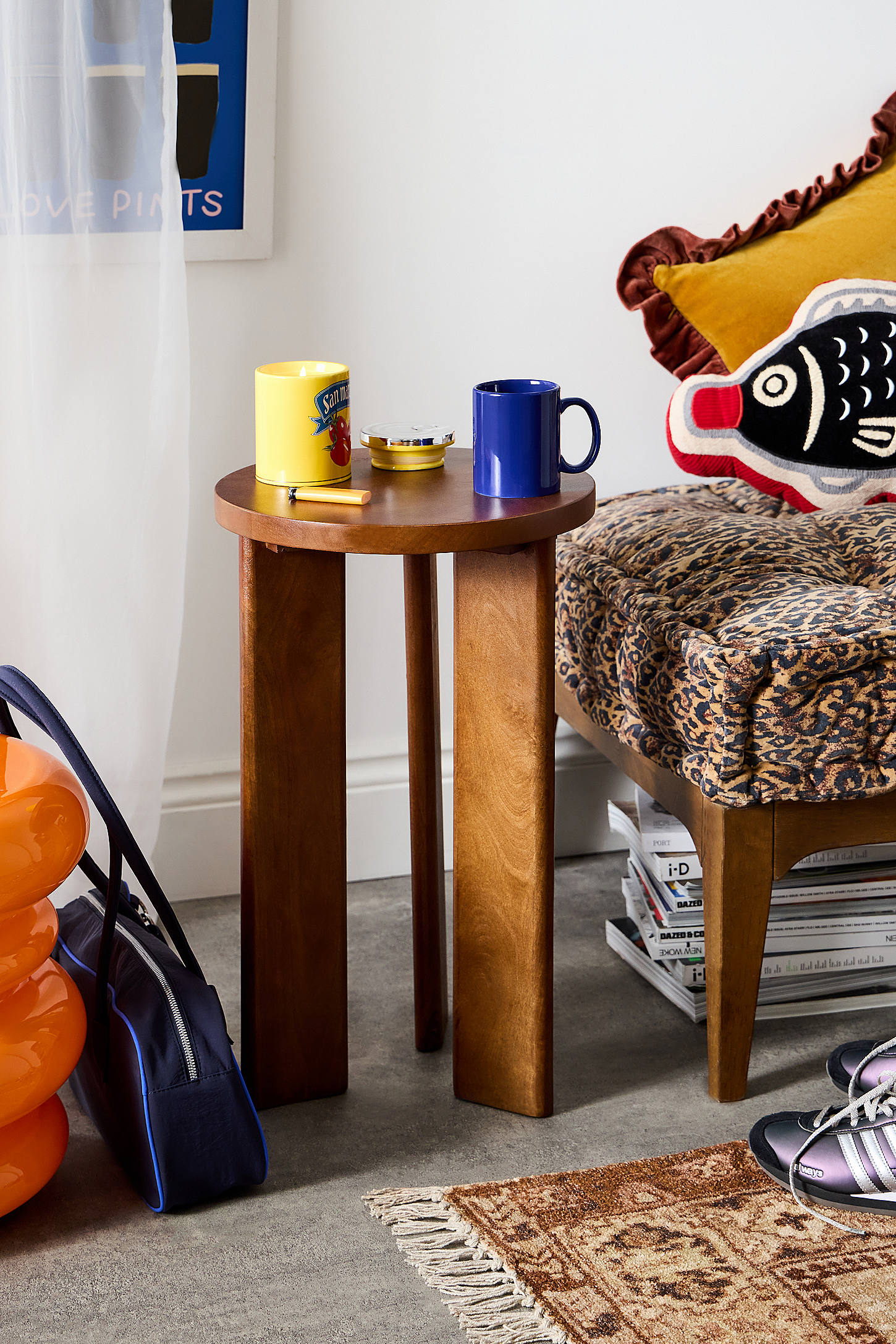 Jenna Side Table - Brown