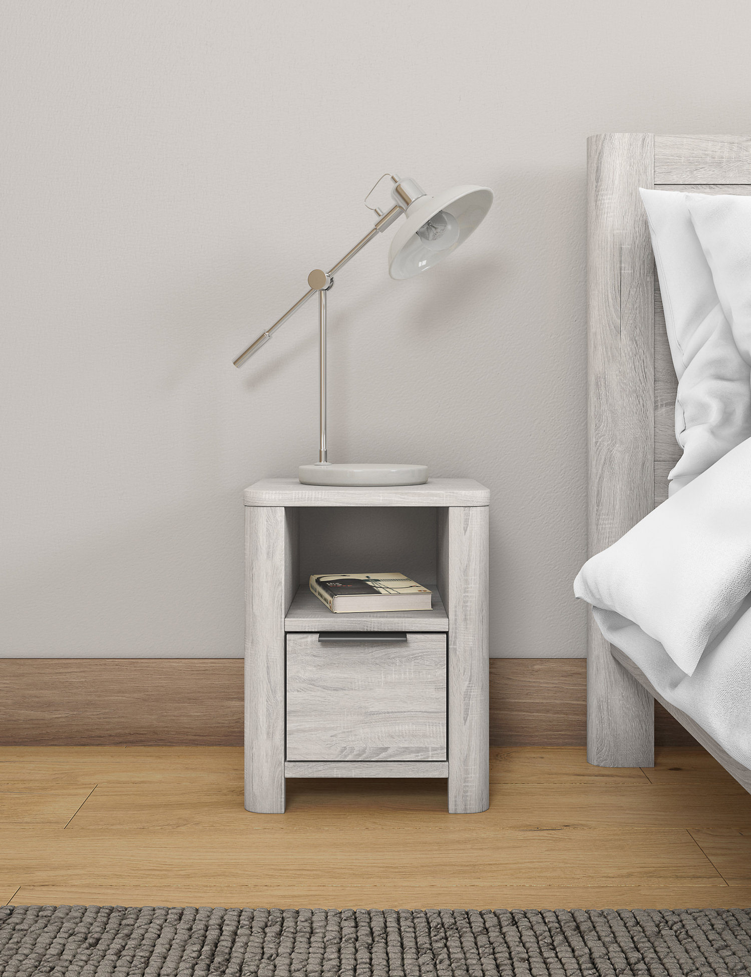 M&S Set of 2 Cora Small Bedside Tables
