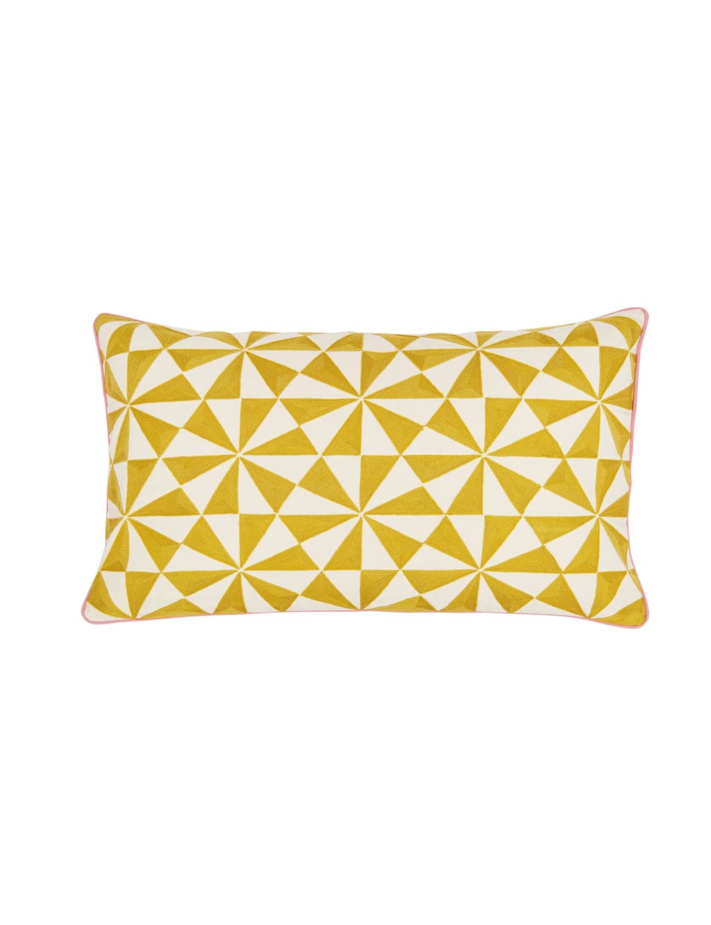 LAND & SHORE Lainey Cushion Yellow Mix