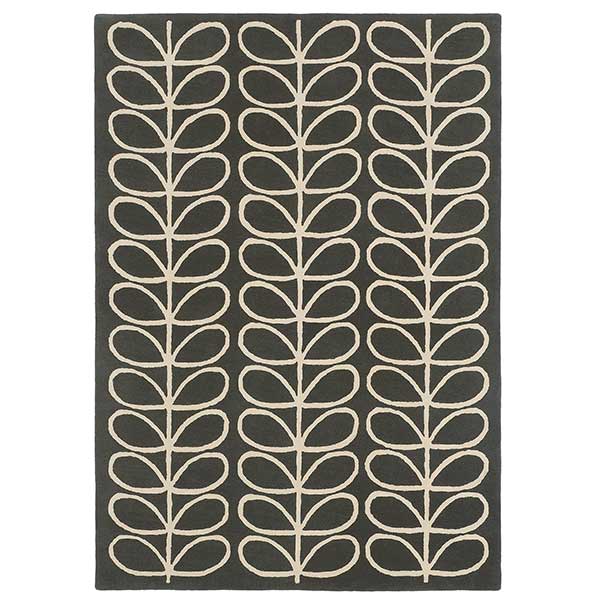Orla Kiely Linear Slate Rug