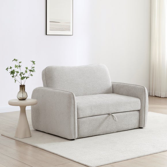 Cayla Chenille Small Double Pop Up Sofa Bed