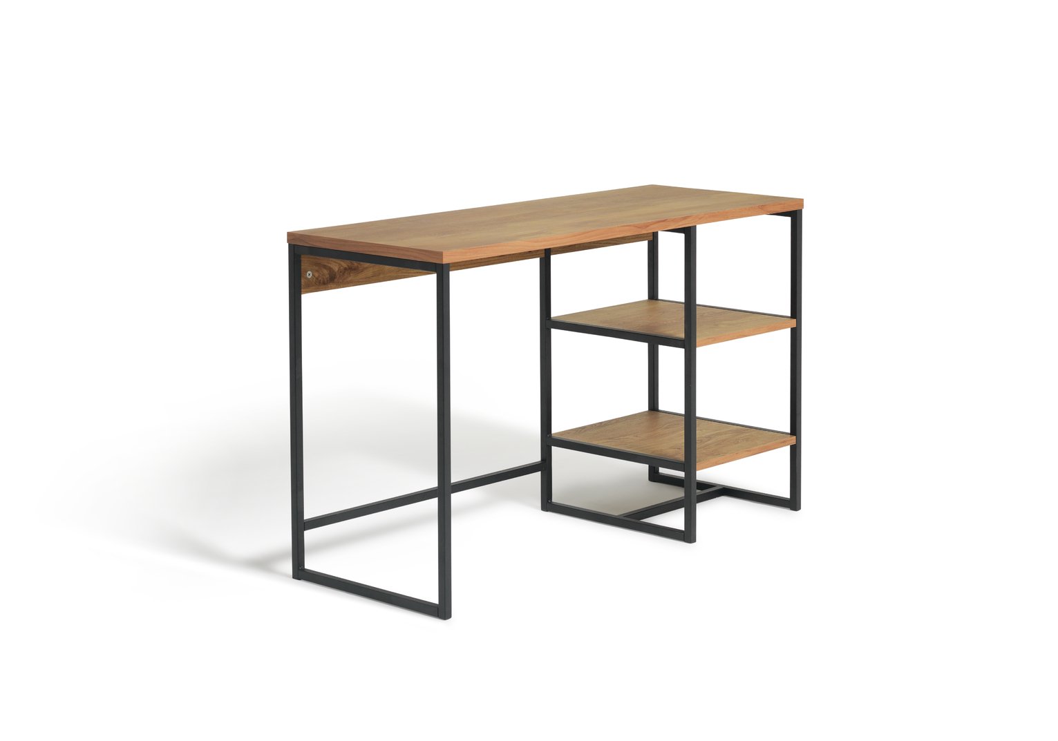 Habitat Nomad Open Storage Desk - Oak