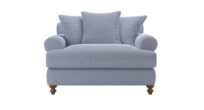 Teddy Loveseat Sofabed in Uniform House Basket Weave - sofa.com