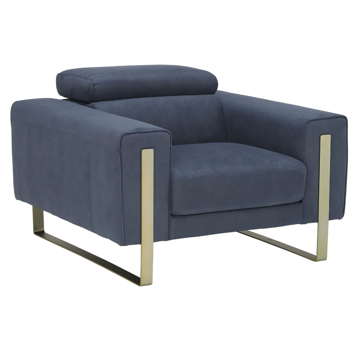 Milan Armchair, Cashmere Ocean
