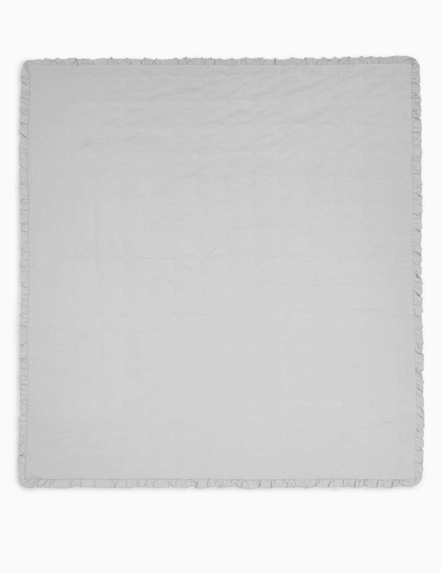 M&S Washed Quilted Bedspread