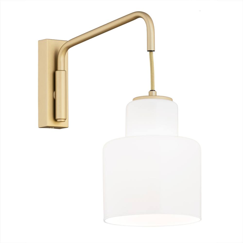 Netlighting Diuna Dome Wall Lamp Opal Gold