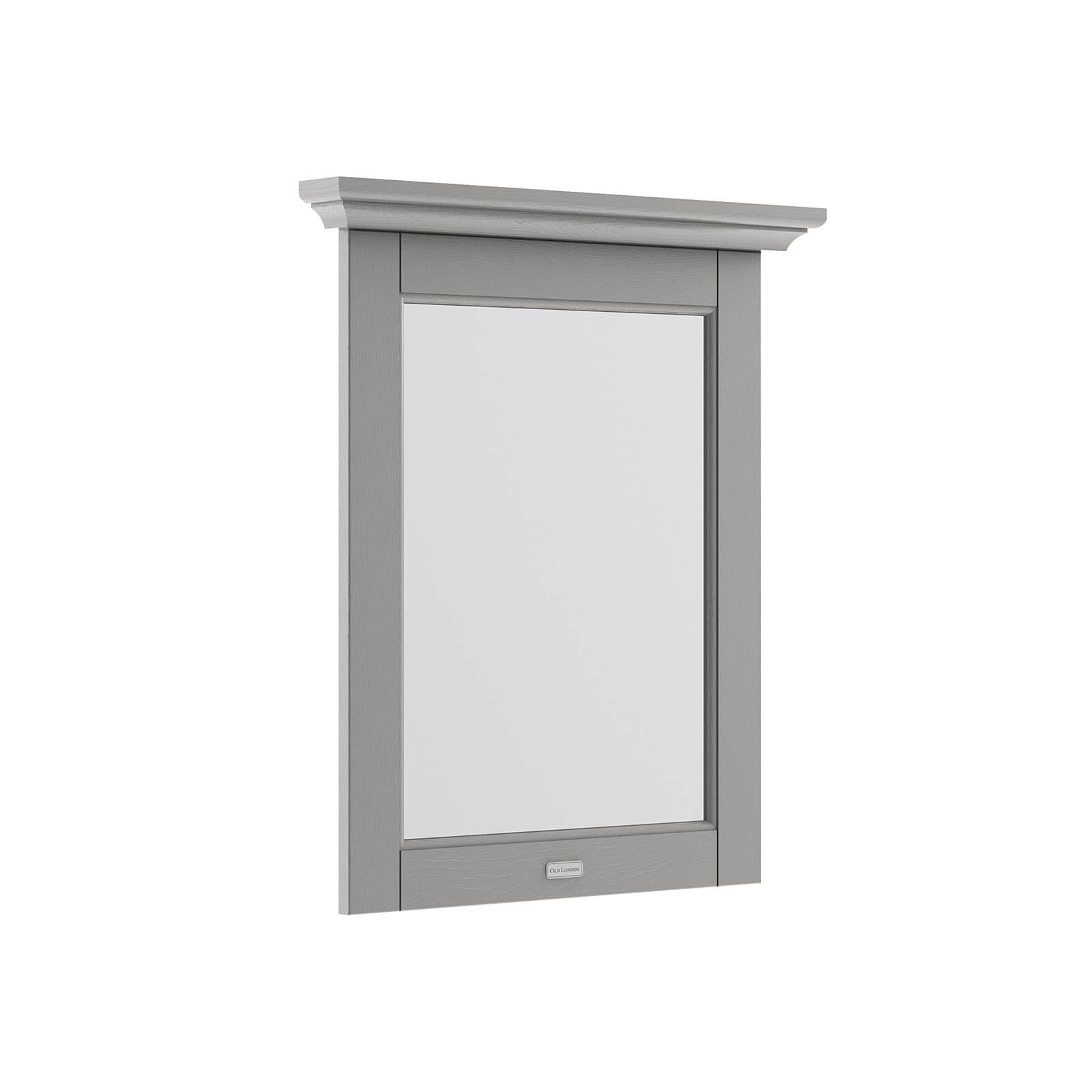 Balterley Harrington Flat Mirror - Storm Grey